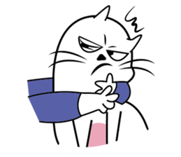 Adaptive Dreamy Cat sticker #15695775