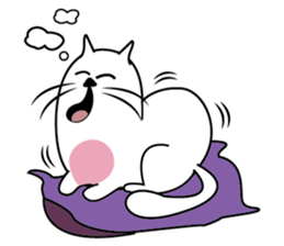 Adaptive Dreamy Cat sticker #15695776