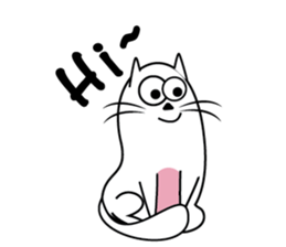 Adaptive Dreamy Cat sticker #15695779