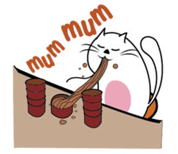 Adaptive Dreamy Cat sticker #15695782