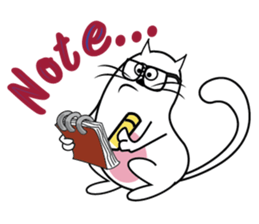 Adaptive Dreamy Cat sticker #15695784