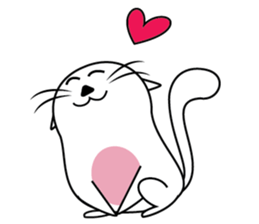 Adaptive Dreamy Cat sticker #15695788