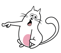 Adaptive Dreamy Cat sticker #15695794