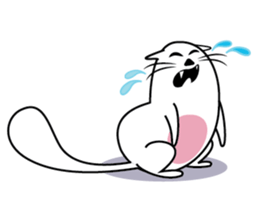 Adaptive Dreamy Cat sticker #15695795