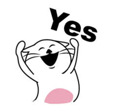 Adaptive Dreamy Cat sticker #15695796