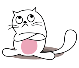 Adaptive Dreamy Cat sticker #15695797