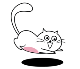 Adaptive Dreamy Cat sticker #15695799