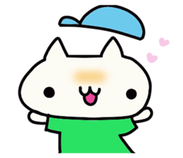 Hat favorite cat sticker #15695987