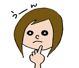 Girl next-door(daily conversation) part2 sticker #15696186