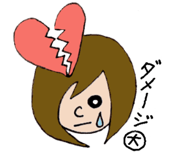 Girl next-door(daily conversation) part2 sticker #15696218