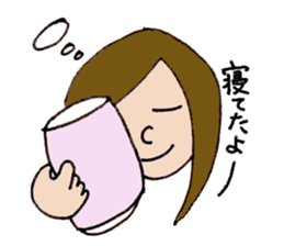 Girl next-door(daily conversation) part2 sticker #15696220