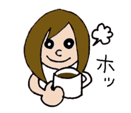 Girl next-door(daily conversation) part2 sticker #15696223