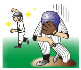 Let's play baseball-English version sticker #15696305