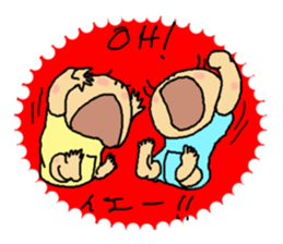 zero eiji naokiti 7 baby talk sticker #15696333