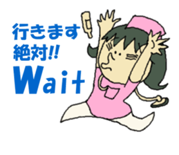 nurse mayumi01 sticker #15697003