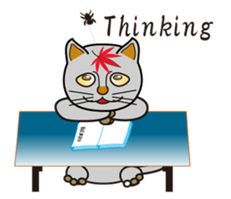 500 cats 4-210e-1 sticker #15697811