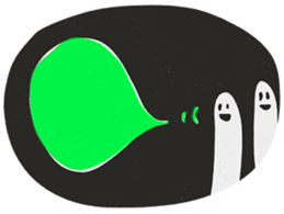 two in night <4> sticker #15698387