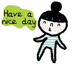 Nina in January (Eng) sticker #15698942