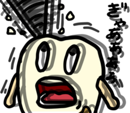 tooth monster! sticker #15699993