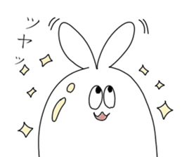 rabbit ear man sticker #15700004