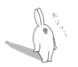 rabbit ear man sticker #15700010
