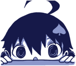 spade boy sticker #15700236