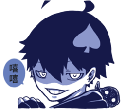 spade boy sticker #15700241