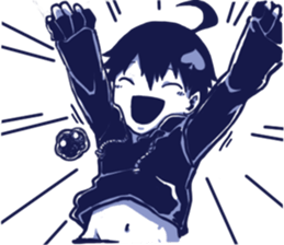 spade boy sticker #15700248