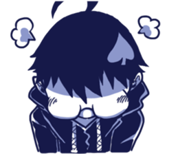 spade boy sticker #15700252