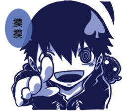 spade boy sticker #15700257