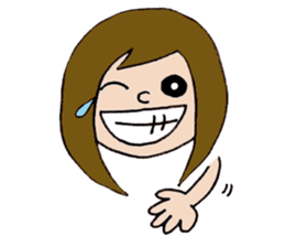 Girl next-door(daily conversation) part3 sticker #15700828