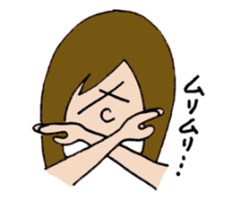 Girl next-door(daily conversation) part3 sticker #15700829