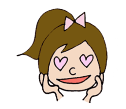 Girl next-door(daily conversation) part3 sticker #15700831