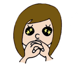 Girl next-door(daily conversation) part3 sticker #15700833