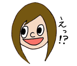 Girl next-door(daily conversation) part3 sticker #15700840