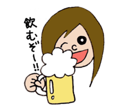 Girl next-door(daily conversation) part3 sticker #15700852