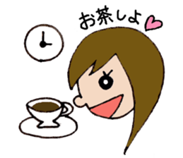 Girl next-door(daily conversation) part3 sticker #15700857