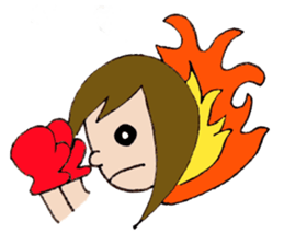 Girl next-door(daily conversation) part3 sticker #15700860