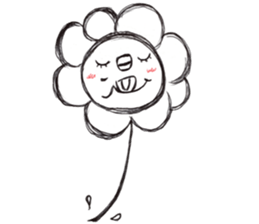 Sunflower kanji sticker #15701013