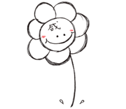 Sunflower kanji sticker #15701022