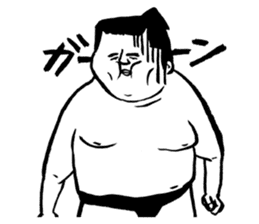 a wrestler sticker #15701272