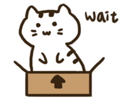 xiao pang meow sticker #15701416
