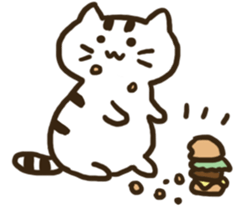 xiao pang meow sticker #15701417