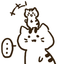 xiao pang meow sticker #15701429