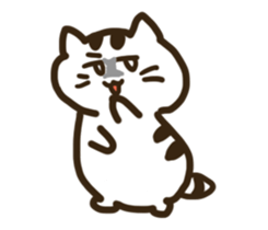 xiao pang meow sticker #15701440