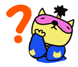 Raccoon Samurai sticker #15701511