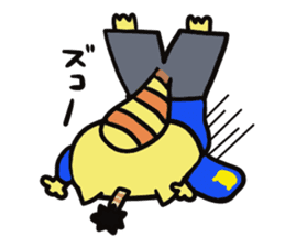 Raccoon Samurai sticker #15701513