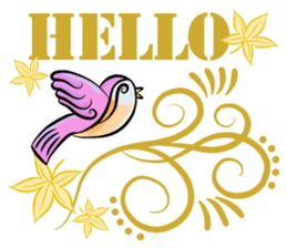 HAPPY NEW YEAR greeting encouragement sticker #15702419