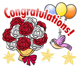 HAPPY NEW YEAR greeting encouragement sticker #15702431