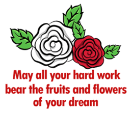 HAPPY NEW YEAR greeting encouragement sticker #15702444